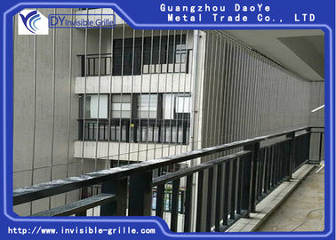 Алюминий провода рамки учреждения грилей безопасности более сильный для гриля балкона невидимого