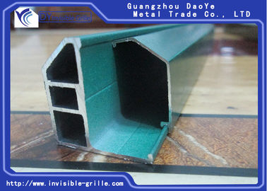 Установка изготовленного на заказ рельсового пути гриля балкона невидимого алюминиевого легкая