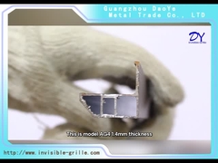 AG4 1.4mm с 304 винтами с грилем голубого двойного балкона ржавчины безопасности пусковой площадки анти- невидимым