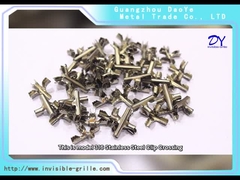 Невидимые хомуты для кабелей нержавеющей стали грилей 2.5mm с главной прочностью