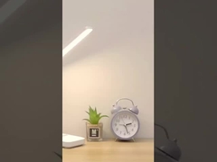Элегантная белая настольная лампа с мощностью 5 Вт и сенсорным управлением