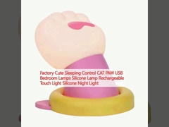 Фабрика Cute Sleeping Control CAT PAW USB спальные лампы
