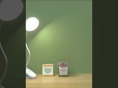 Современная светодиодная настольная лампа с аккумулятором для защиты глаз