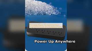 Портативная розетка-удлинитель, безопасное питание