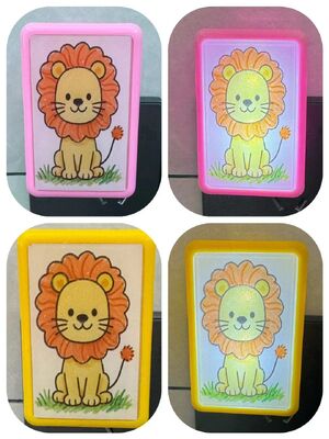 Подключается к лампе ночного света Красивый вид Пластиковый основной материал, обеспечивающий удобное ночное освещение для дома и офиса