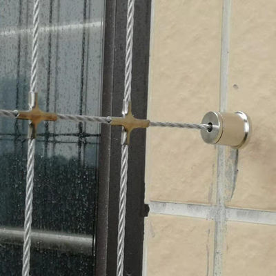 Простая пожарная защита для домашних животных Невидимая решетка с 5 см пробелом между проводами для защиты балкона и окна