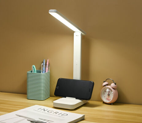 Eye protection Desk Lamp with Pen Holder for Reading, Charging, Plugging In, Dormitory Bedroom, Reading Desk Lamp