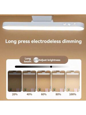 Светодиодный перезаряжаемый современный настольный светильник многофункциональный магнитный читальный свет сенсорный и дистанционный управляющий