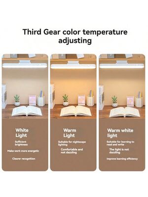 Перезаряжаемая магнитная лампа, сертифицированная CE FCC, лампа для чтения, компактная перезаряжаемая лампа