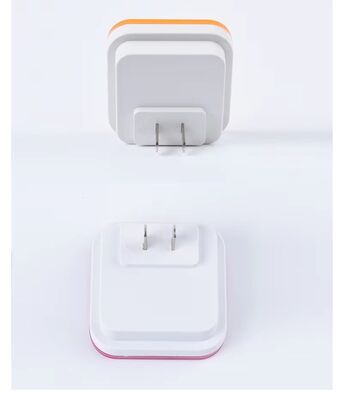 Автоматические индукционные светодиодные ночные светильники, прикроватные энергосберегающие лампы, многоцветный ночник для спальни