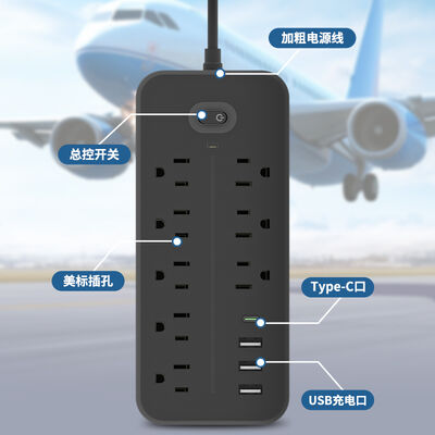 Portable Power Socket Extension Socket Portable and Durable Power