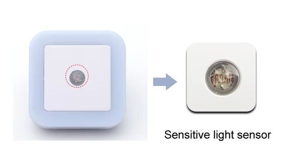 Светодиодные ночники с датчиком, энергосберегающая лампа для прикроватной тумбочки, многоцветный ночник для спальни