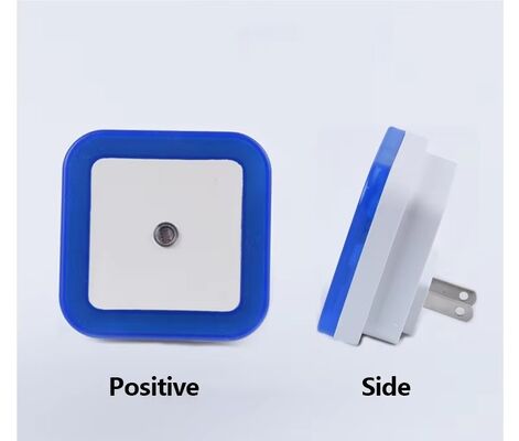 Синий милый ночник, теплый белый 2700K, мягкое освещение, спальня, детская комната, детская