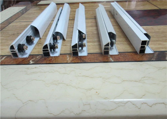 Рельсовый путь безопасности твердой линии алюминиевый для невидимого гриля безопасностью