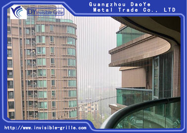 Highrise гриль балкона дома, невидимый гриль предохранения от балкона