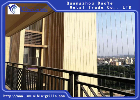 Гриль анти- балкона алюминия 1.6мм ржавчины белого невидимый