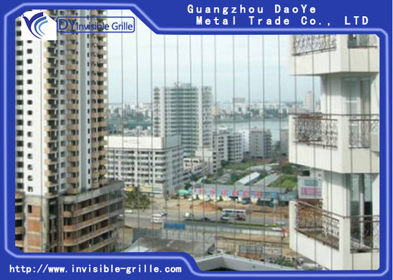 Невидимый гриль установленный как ограждать перил безопасности бассейна перил лестницы