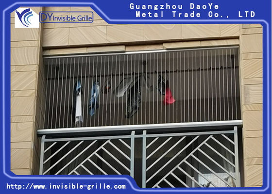 Невидимое предохранение от Windowns веревочки провода нержавеющей стали гриля 7X7 безопасности