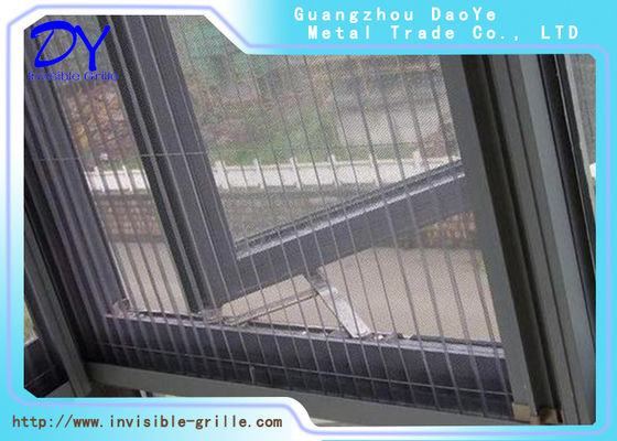 Изготовленная на заказ алюминиевая внутренняя Retractable невидимая дверь с защитной сеткой